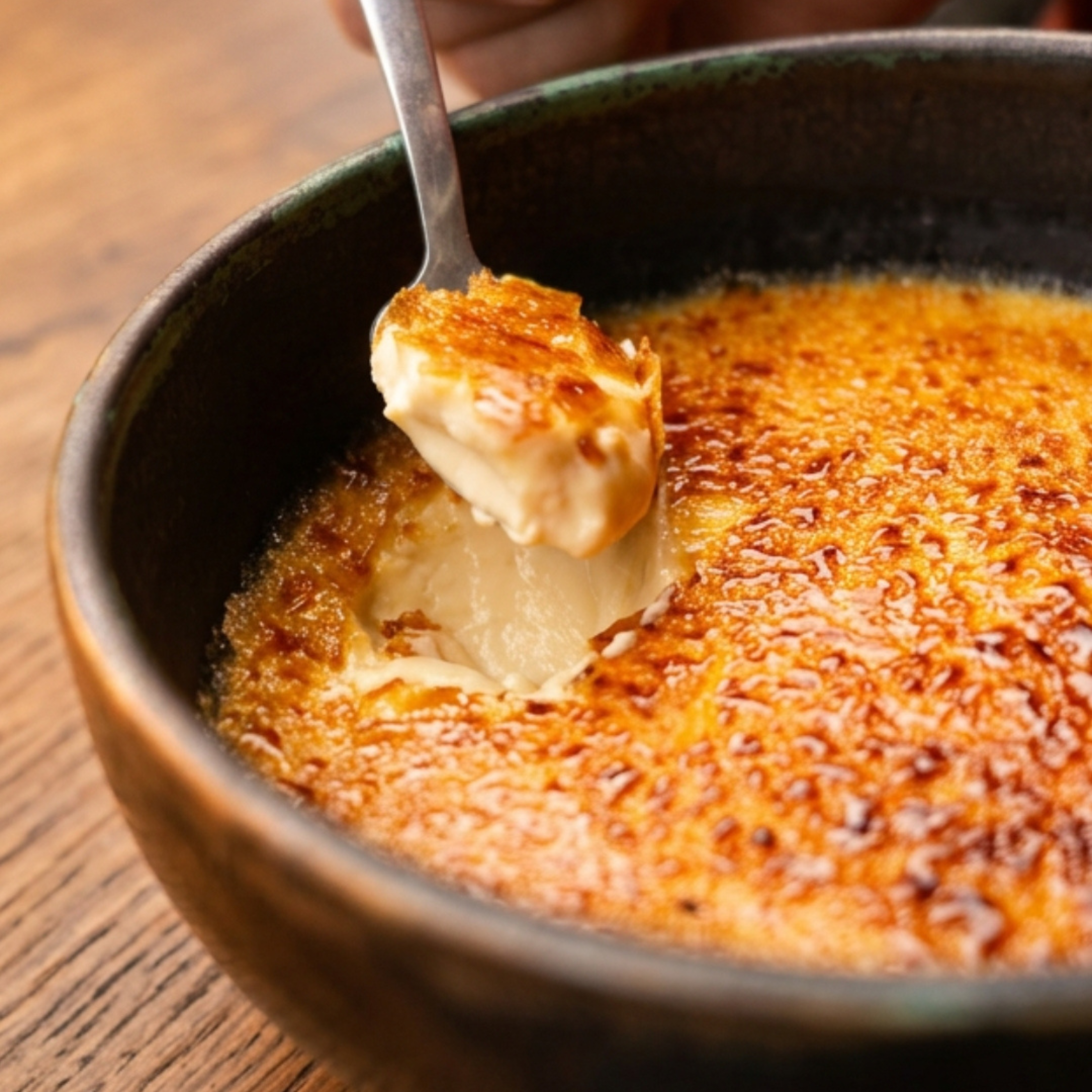 Crème brûlée de vainilla